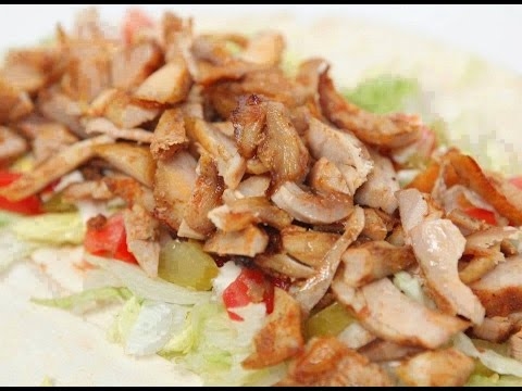 شاورما فراخ متبلة