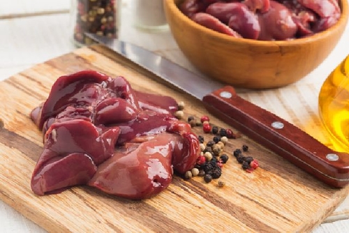 كبدة فراخ صافى